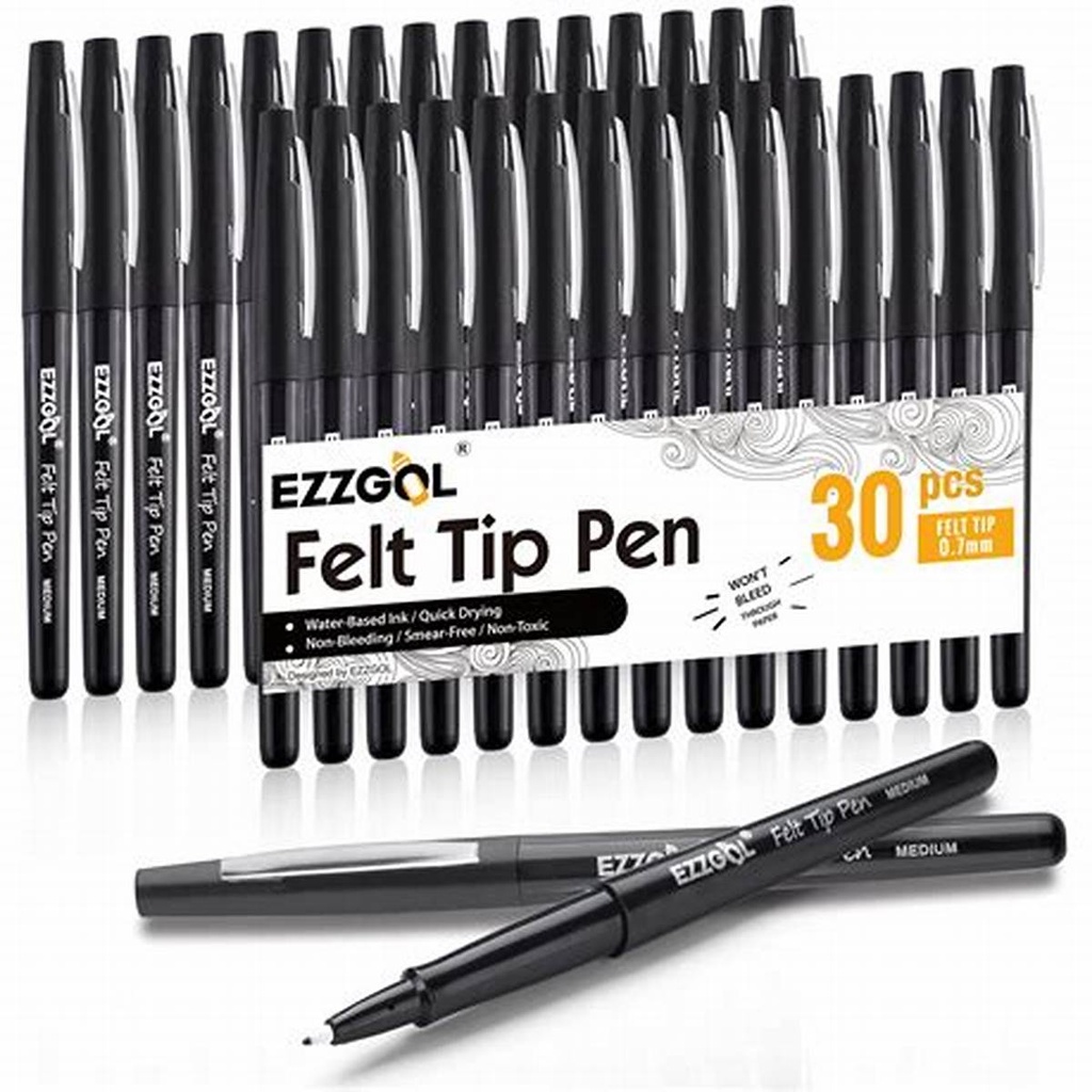 [P-MP400092] Marker Pen Doko Metallic - Black