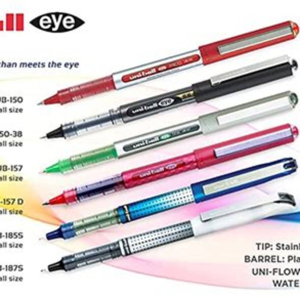 [P-PF128004] Ball Rollerball Pen Eye Fine Model Ub - 157 Pink Uni