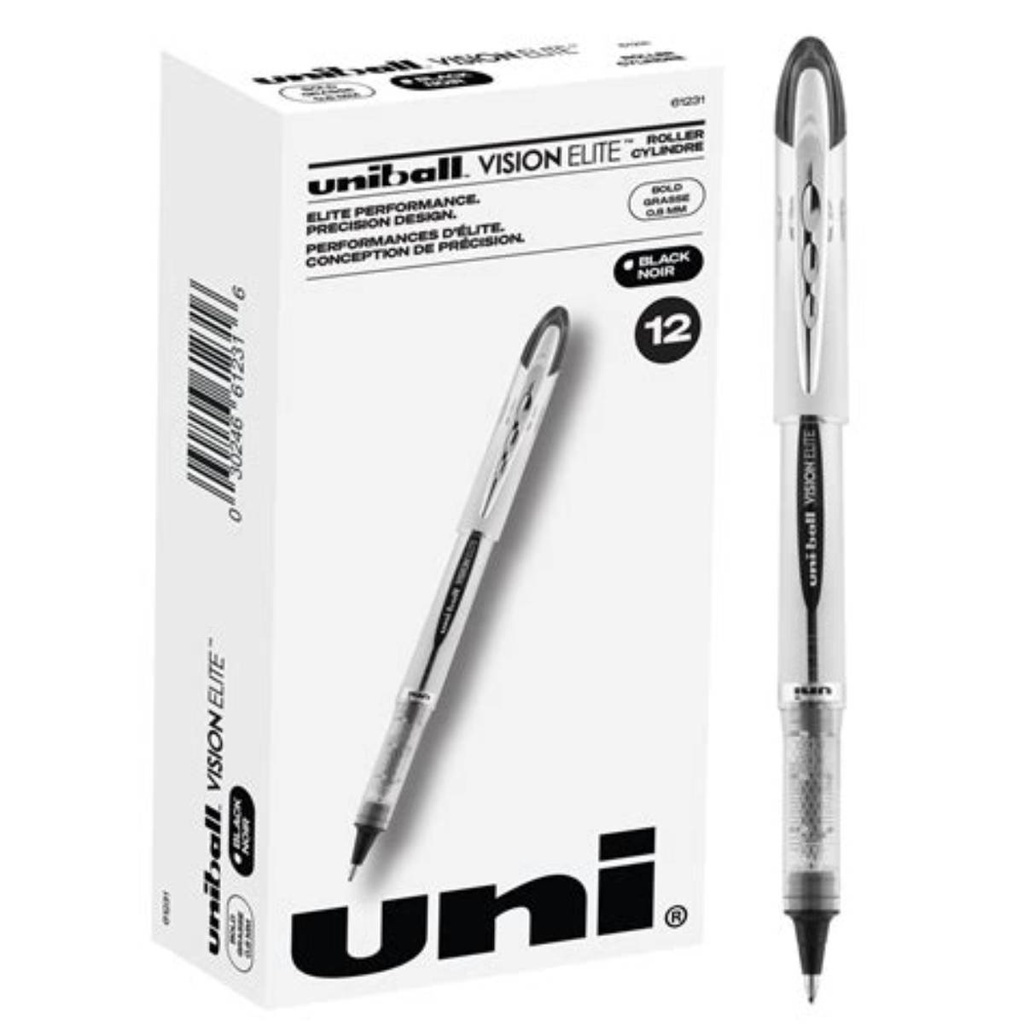 Roll Ball Pen Black Uni Ball Pen Fine UM 120