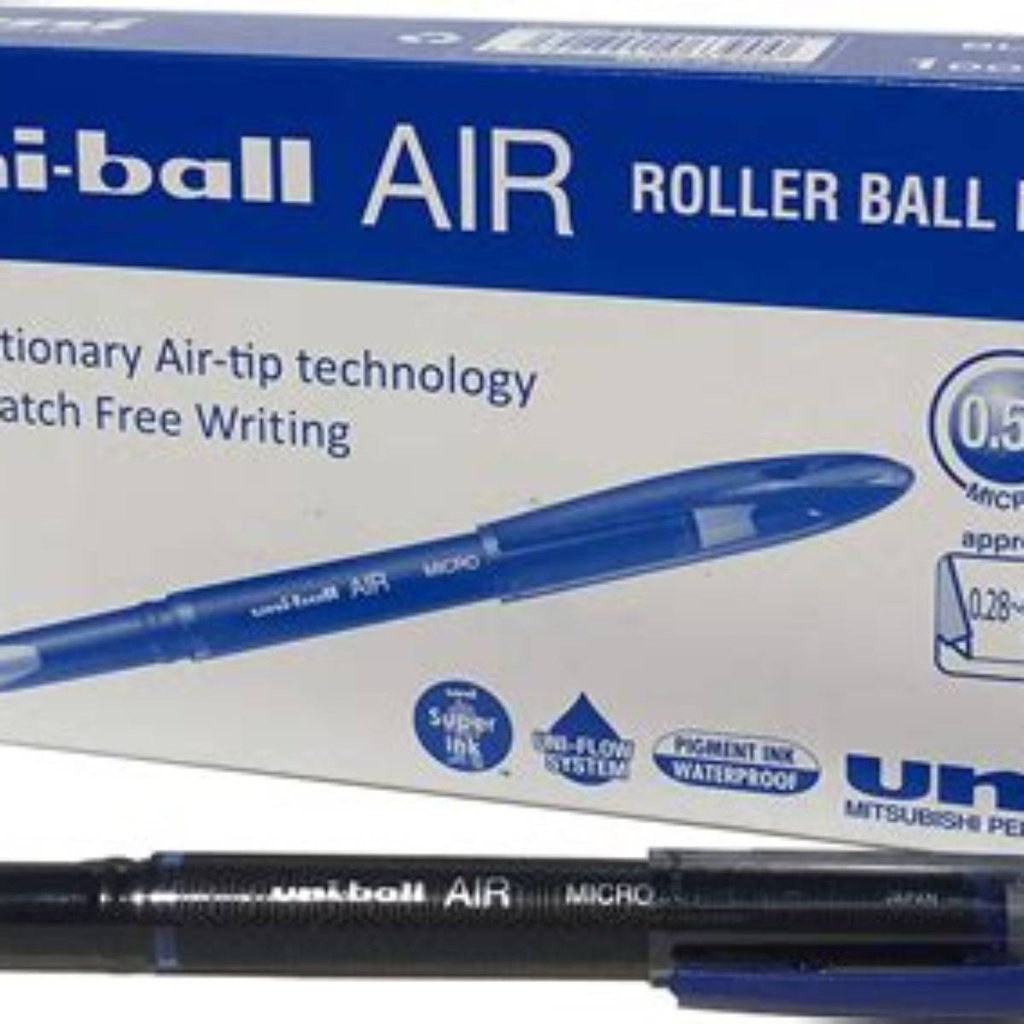 [P-PF134004] Roll Ball Uni Pen UBA188 Uni Ball - Blue