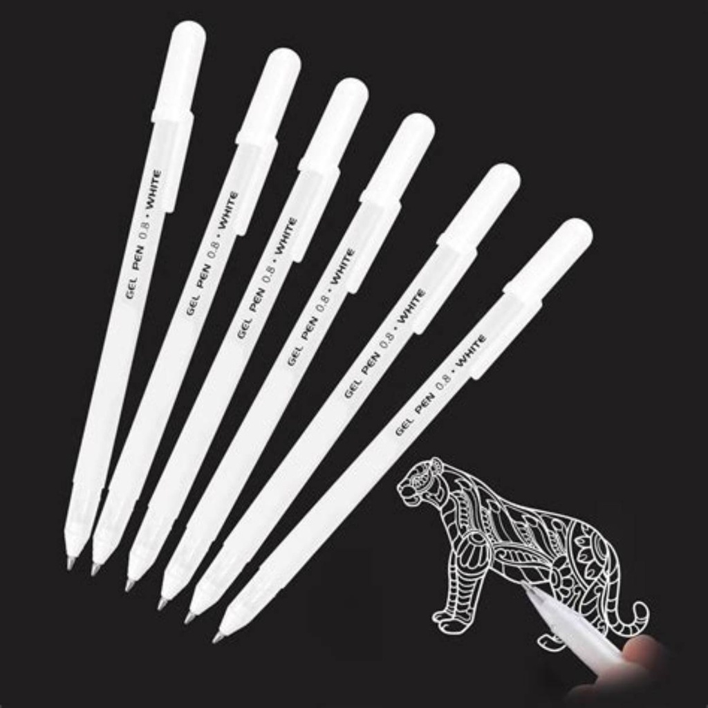 [P-PF428050] Rollball Pen Ink Snowwhite Vacuum 0.8 mm Black