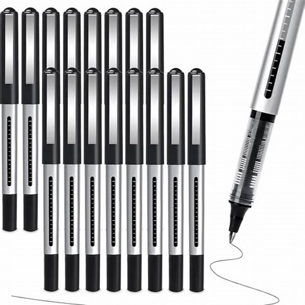[P-PF429050] Rollball Pen Ink Snowwhite Vacuum 0.5 mm Black