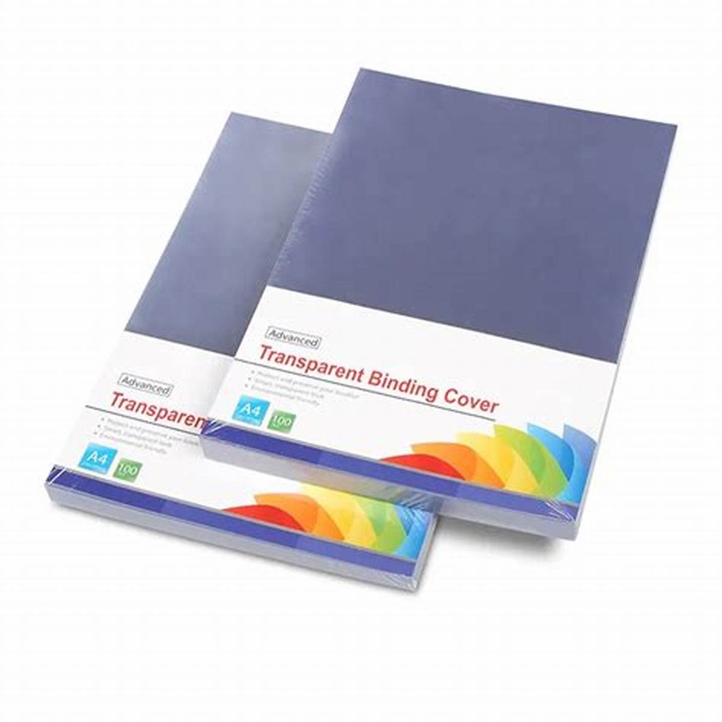 Digital Binding Transparnce Cover(front) A4