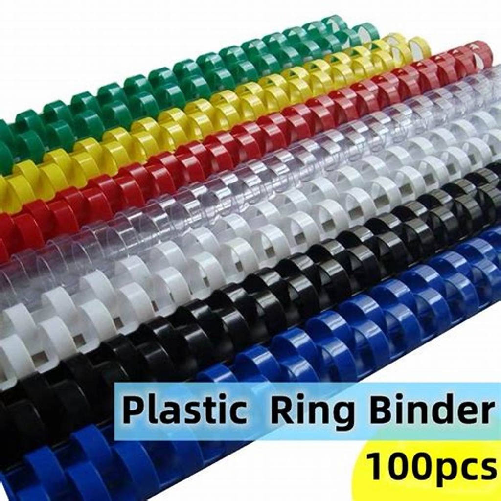 Binding Comb Plastic A4 Size 20mm Assorted