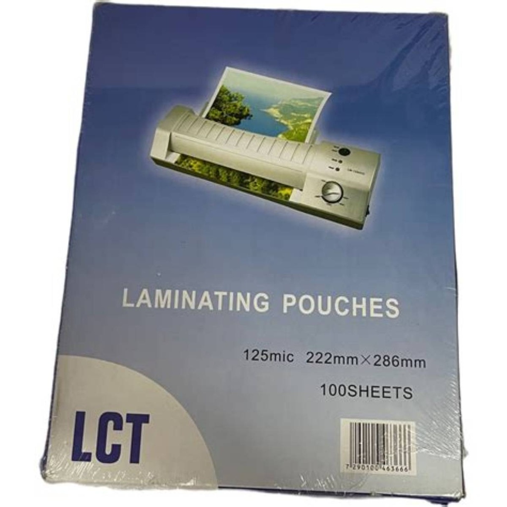 [Q-LA100050] Lamintion A4 125 Micron 100sheets