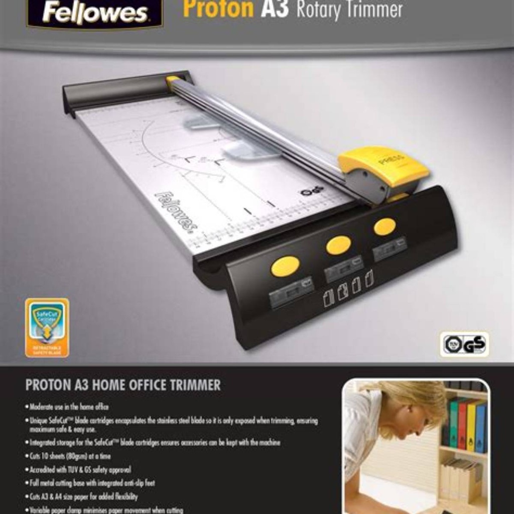 [Q-OE212050] Fellowes Office Equipment Paper Trimmer - A3 - CR54103 - Proton