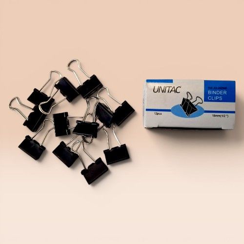 Binder Bulldog (binder Clips) Size15 mm Black