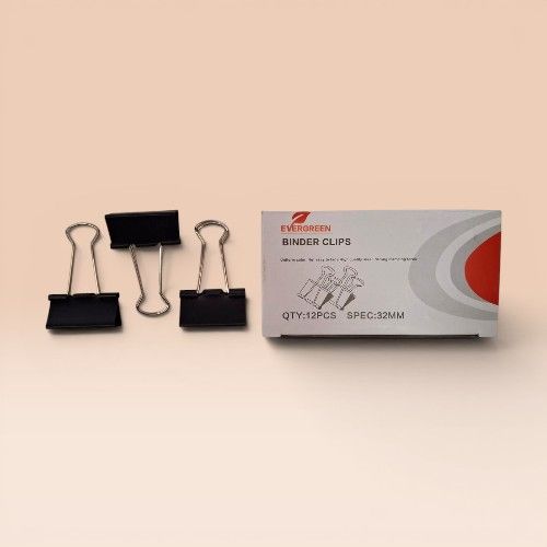 [S-BU125050] Binder Clip Code 23732 32mm Ever Lucky
