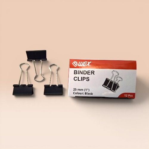 [S-BU133050] Wex Bulldog (binder Clips) Size25 mm Black