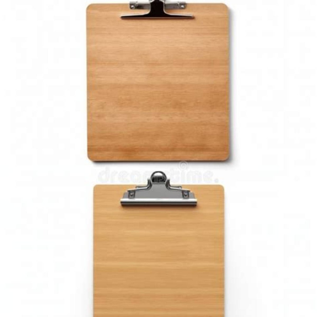 Clip Board A4 Wooden Single Model99755 Sema