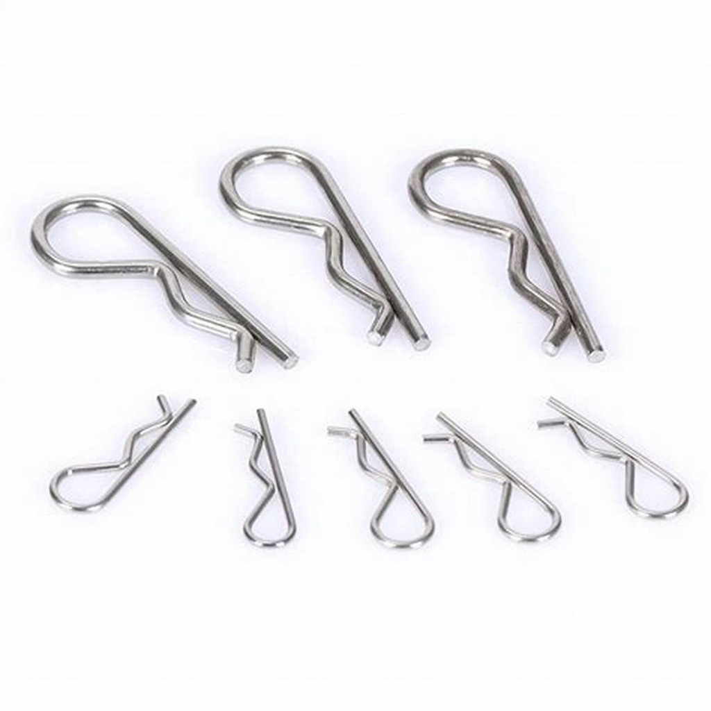 M&G Clips Pins Silver 28 mm