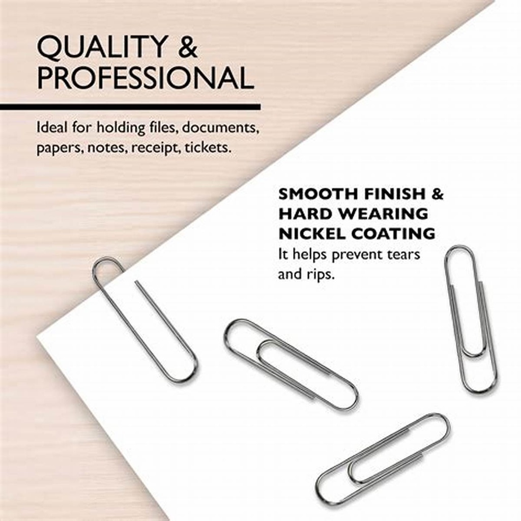 DL Clips Pins Silver 33 mm