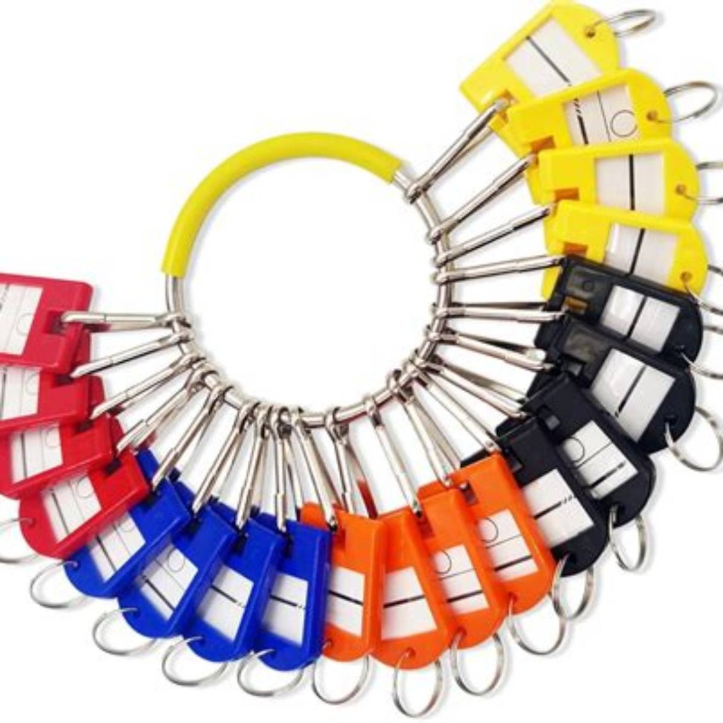 [S-KH107050] Power Key Holder Plastic Color Yg - 0109 Box - 50