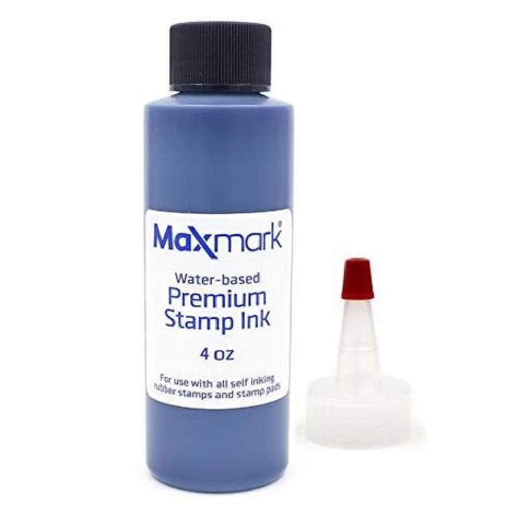 Stamp Ink Bottel 30 ML Blue Flower