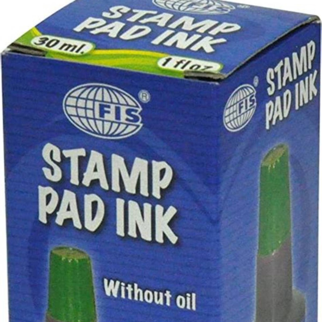 [S-SI217050] Stamp Ink Bottel 30 ml Green Flower