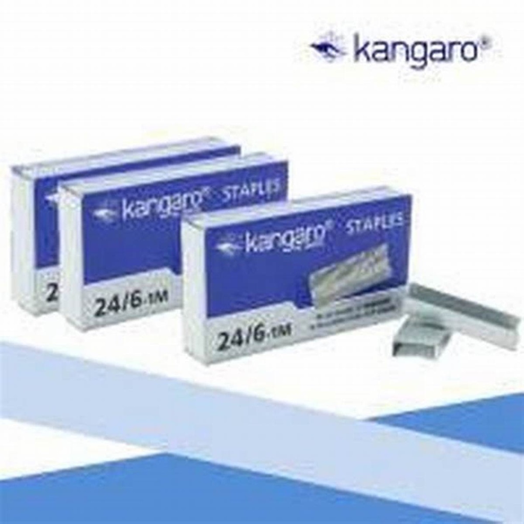 Staples, Size 24 / 6, Matel, Kangaro