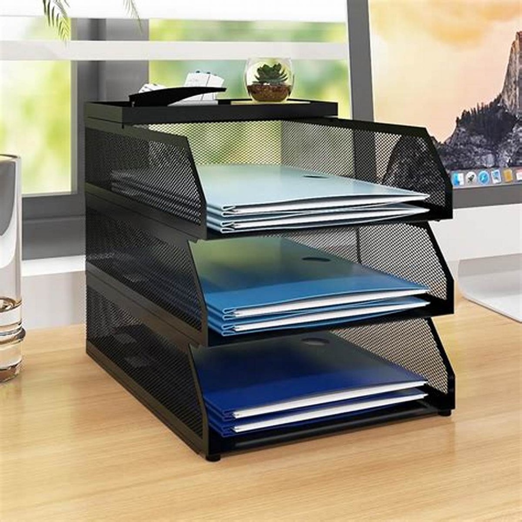 [S-TR129050] Tray 3 Levels Matel - M - 1103 Evergreen