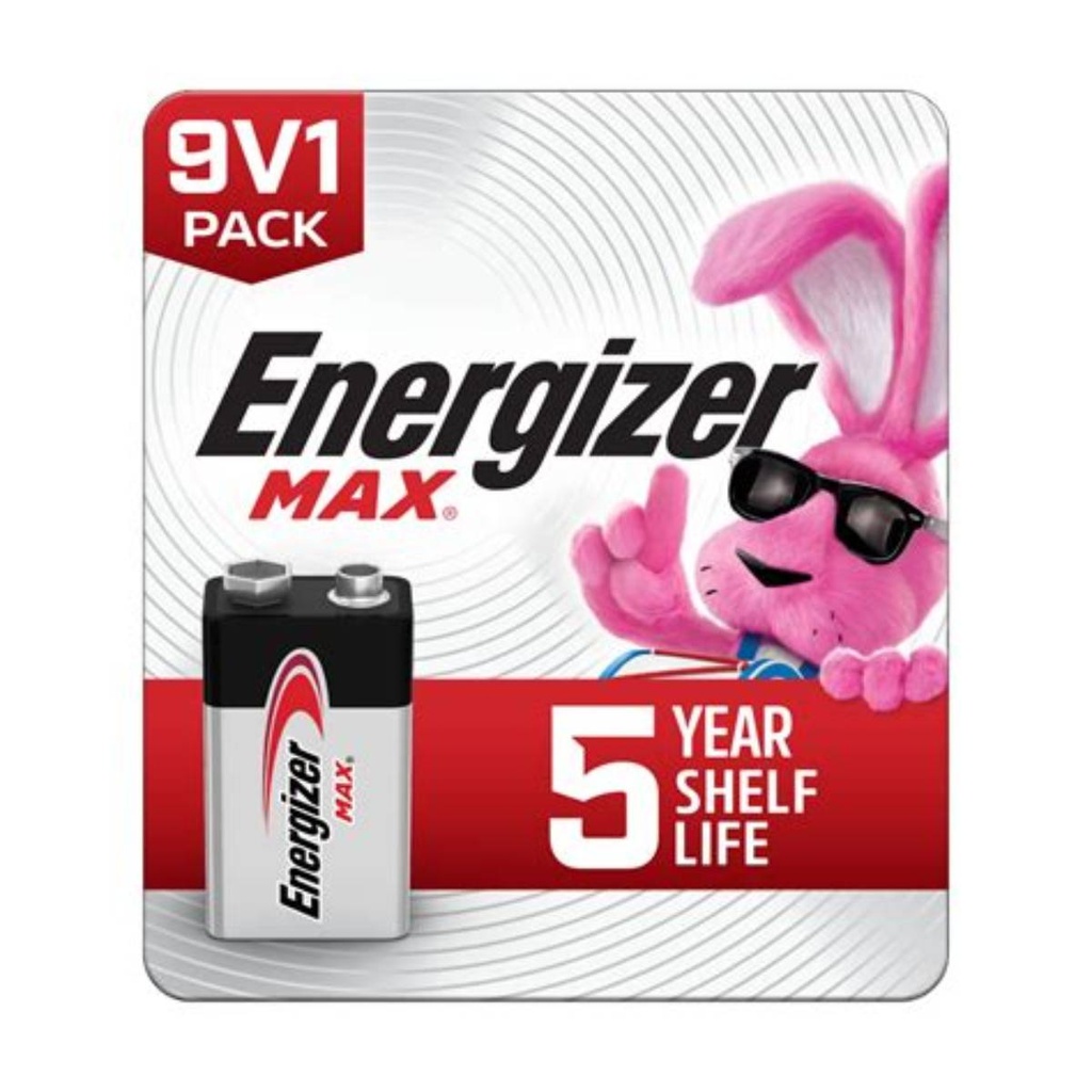 Batteries   Model Max 9v1 Energizer