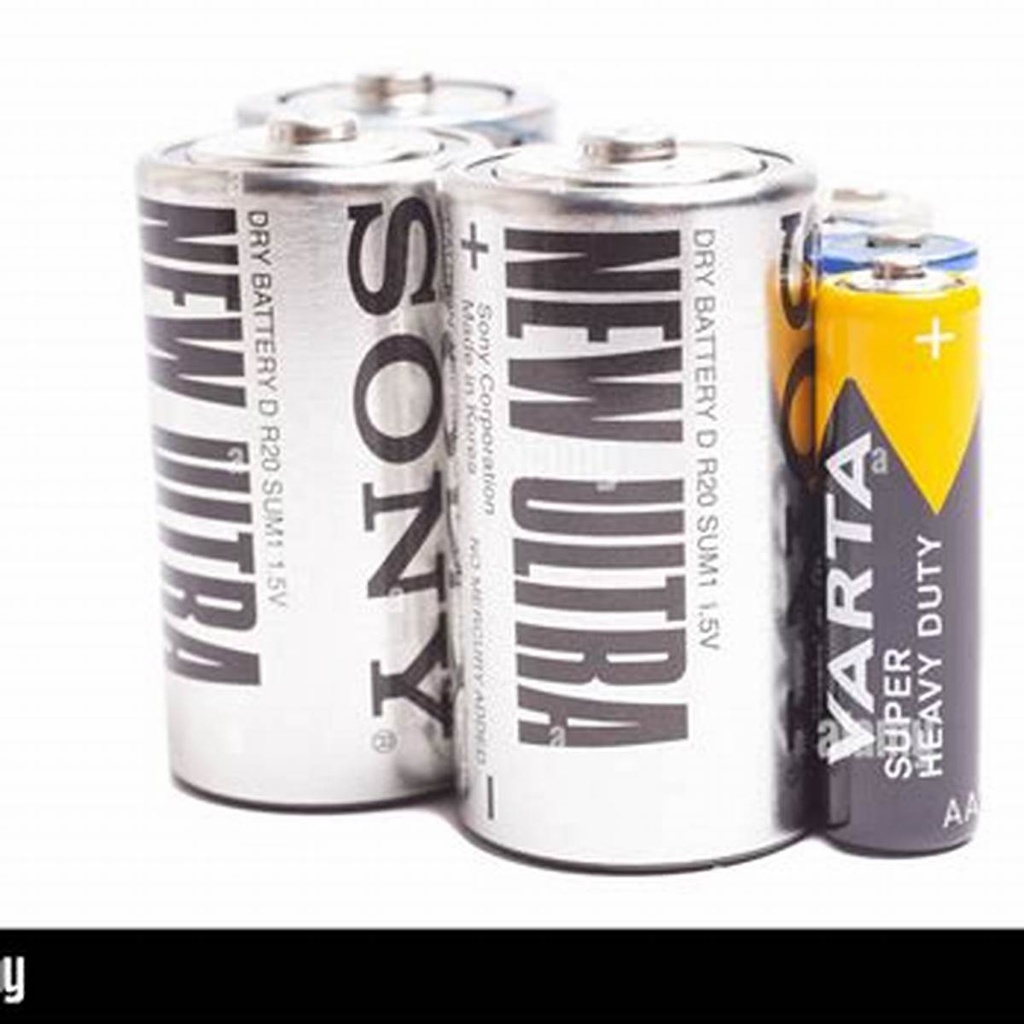 Batteries D Varta