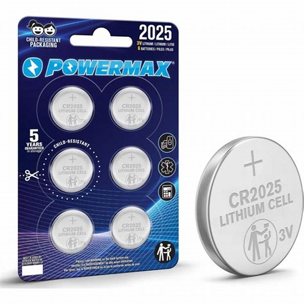 [T-BA603012] Varta Batteries. CR2025