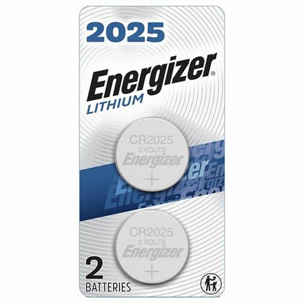 [T-BA604018] Energizer Batteries. CR2025