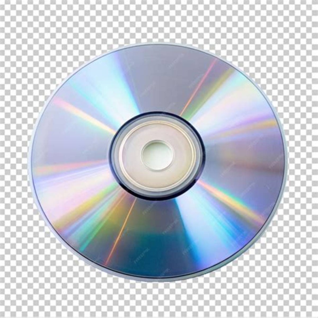 [T-CO313022] Digital Computer Item - CD - Singel - Trasparent