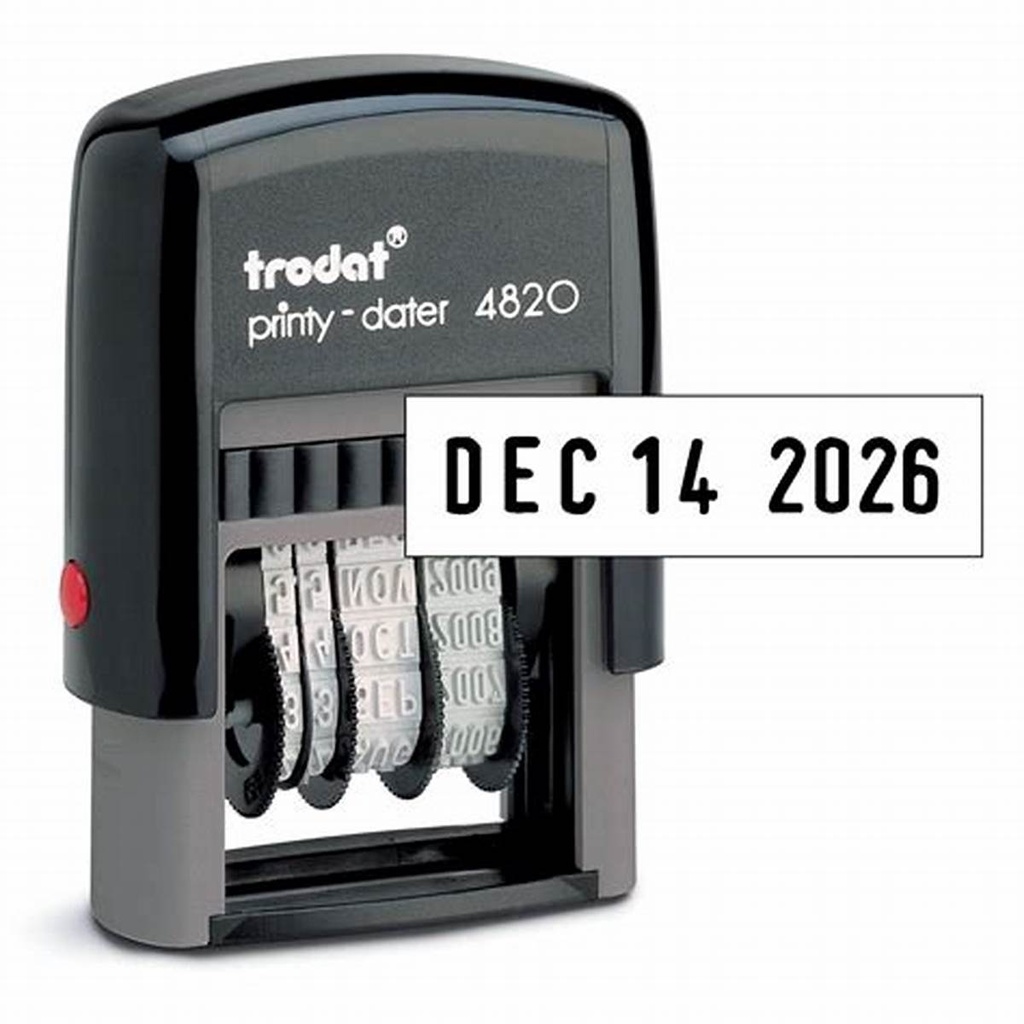 [W-ST127017] Stamp Date Model 4810trodat