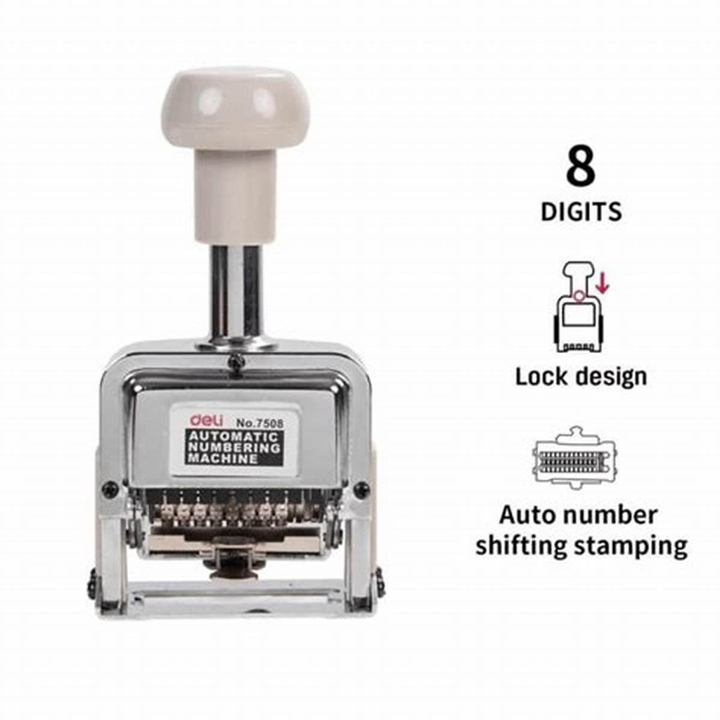 [W-ST306050] M&G Numeric Stamp Mg - 08automatic (8 Digit )