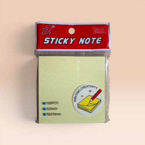 Post It Yellow Size 3*3 -76*76mm- AG