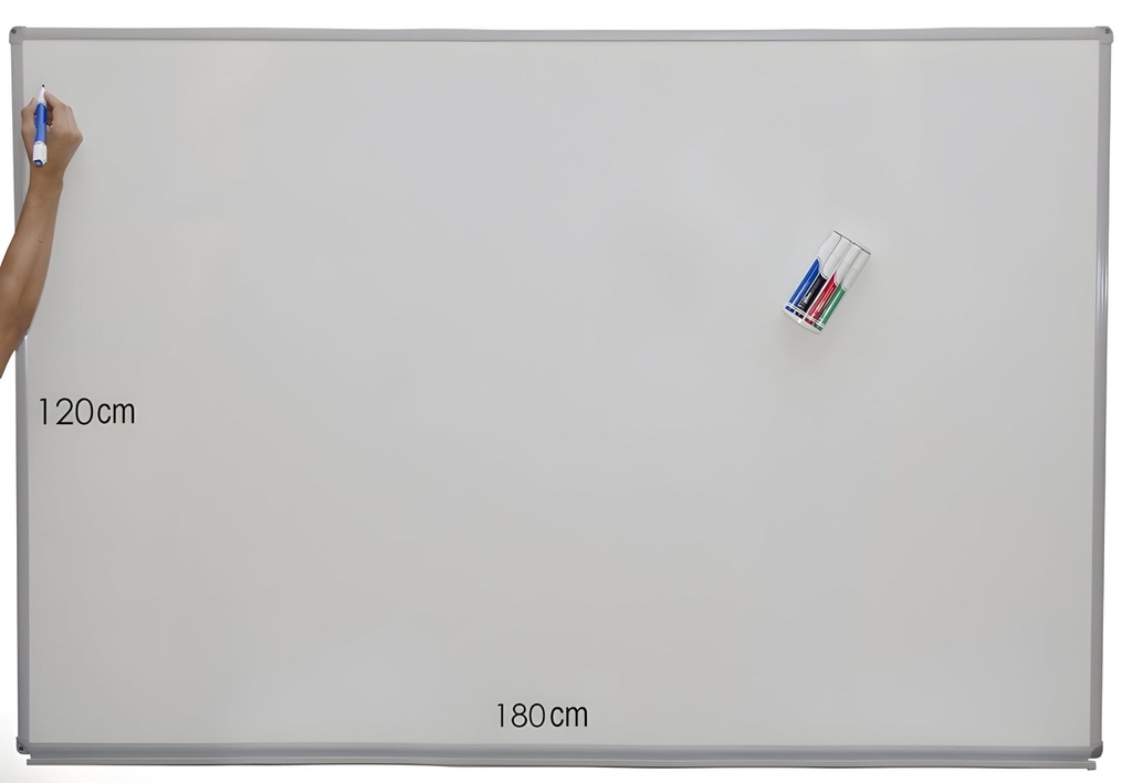 Magnatic White Board Size 120*180- Digital