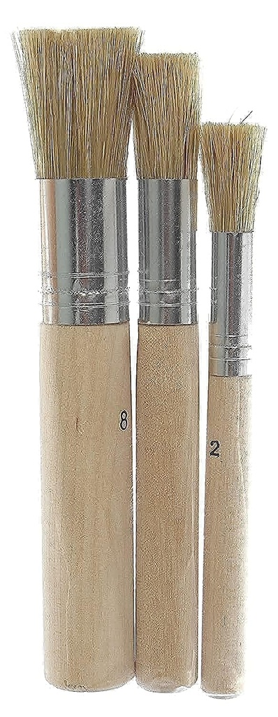 Stencil Brushes Set 3