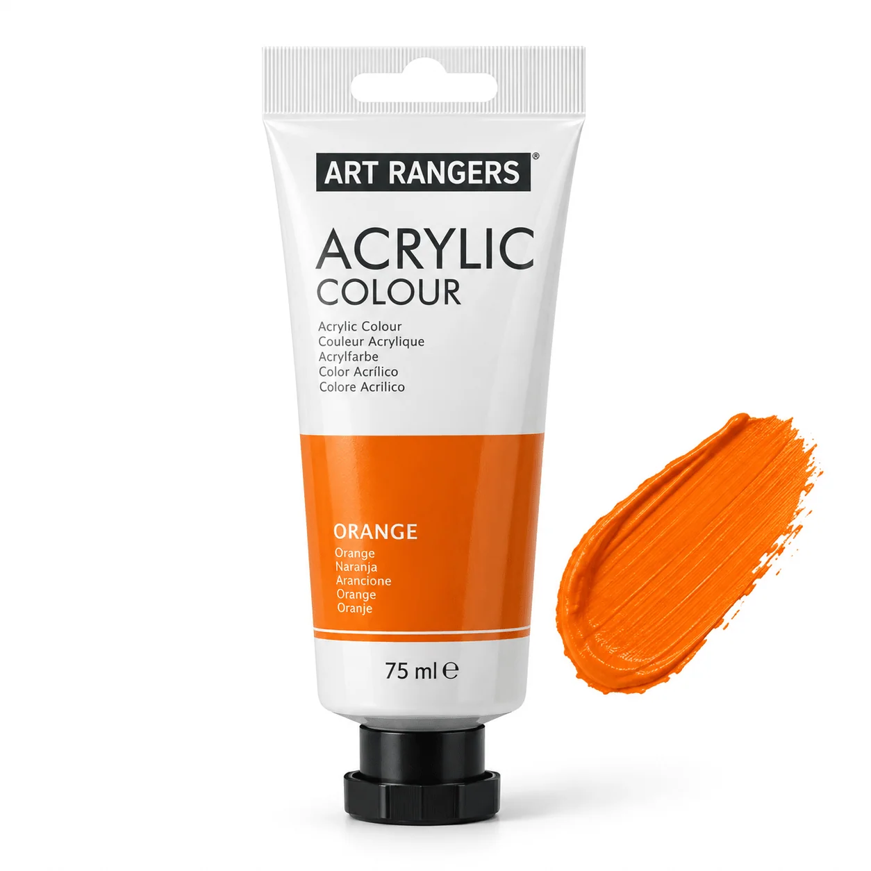 Colors Acrylic No.FEA75T 75ml Orange FEA722 Art Rangers