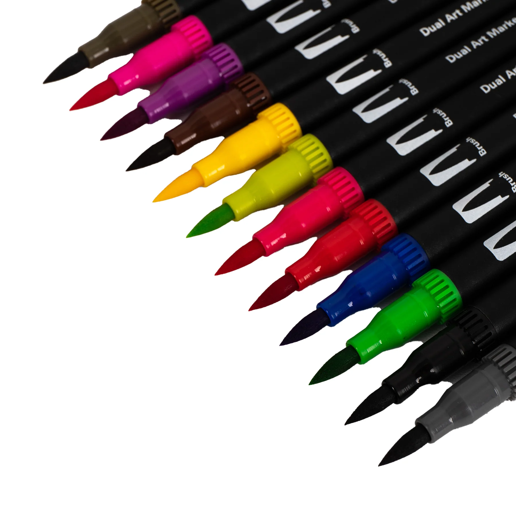 Pen Fulomaster Set 72-Dual Tip Brush