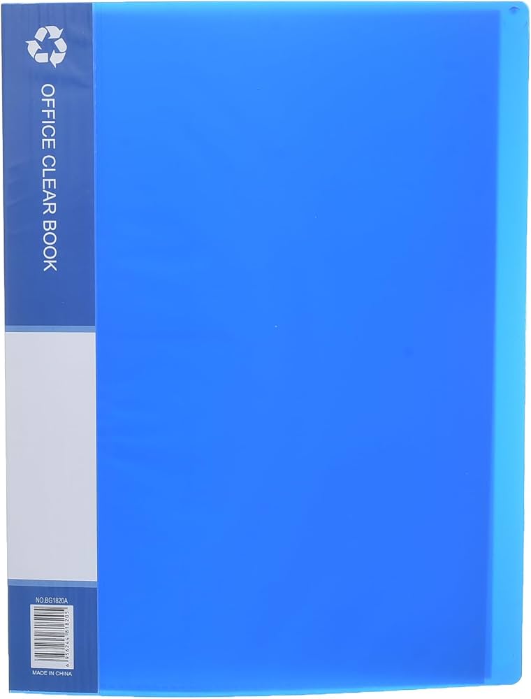 File Display Holder 20 Sheets Size A4 Digital