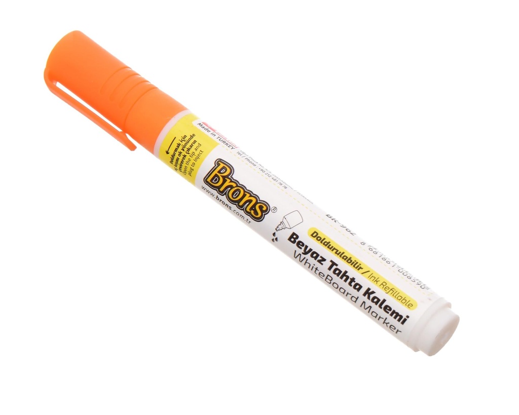 Marker White Board Orange-Brons