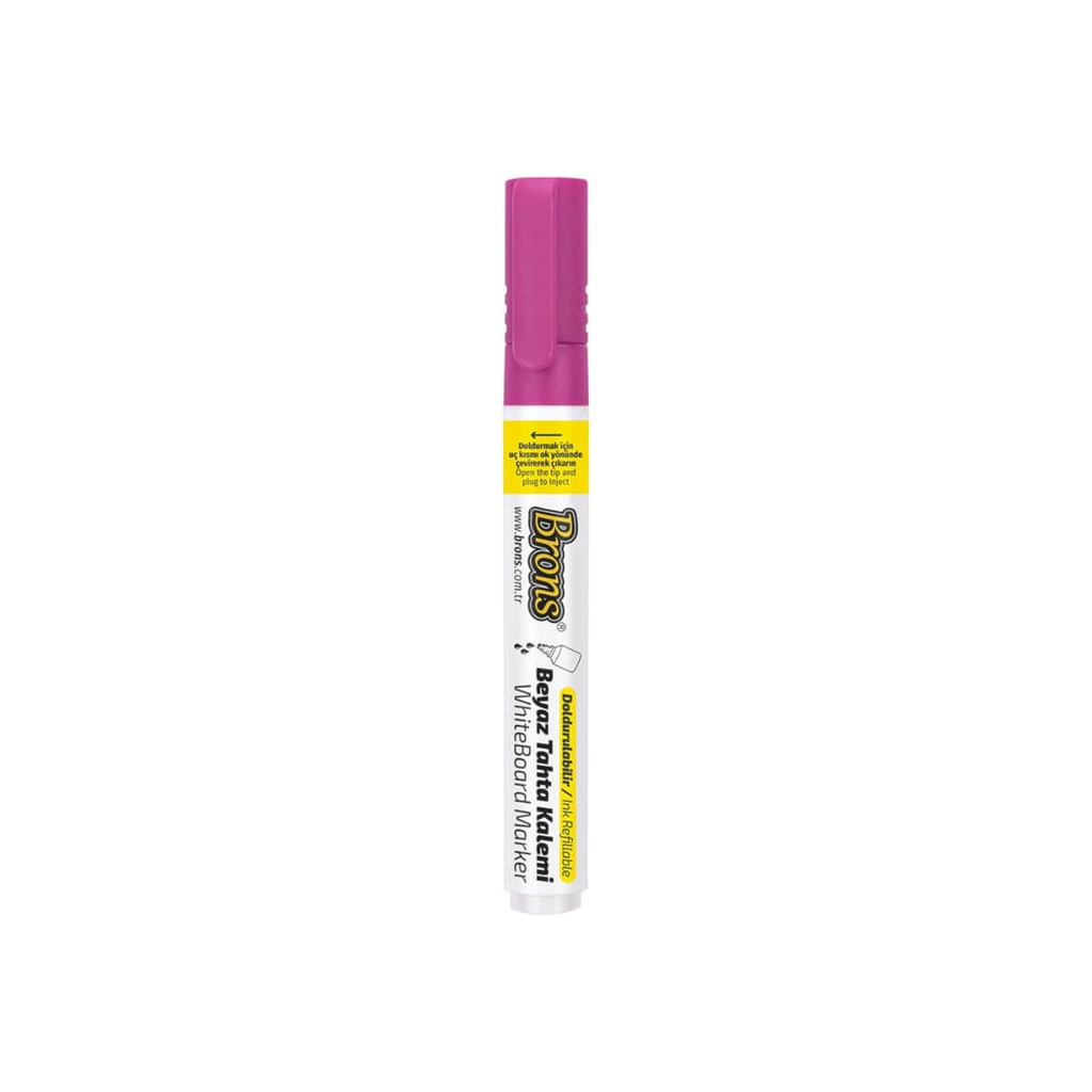 Marker White Board Pink-Brons