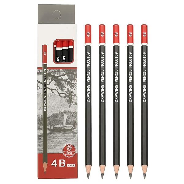Pencil Without Ereaser 4 B-Hello