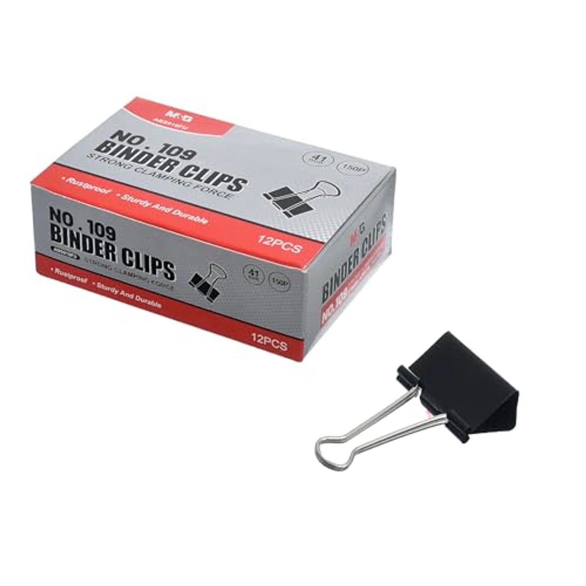 Bulldog (Binder Clips) Size41 mm Black