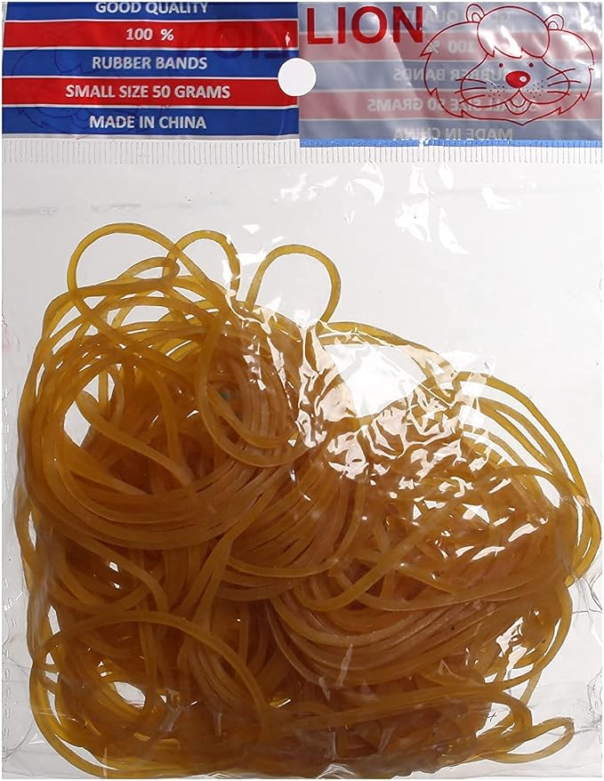 Rubber Band Packet 50 -Lion