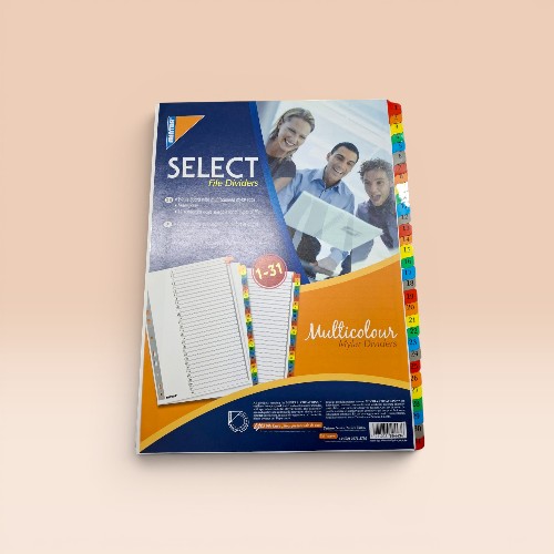 Separatore Plastic 1-31 Colors&Numbers Mintra